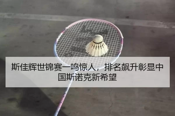 斯佳辉世锦赛一鸣惊人，排名飙升彰显中国斯诺克新希望